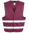 Result Core Enhanced Vis Vest Burgundy