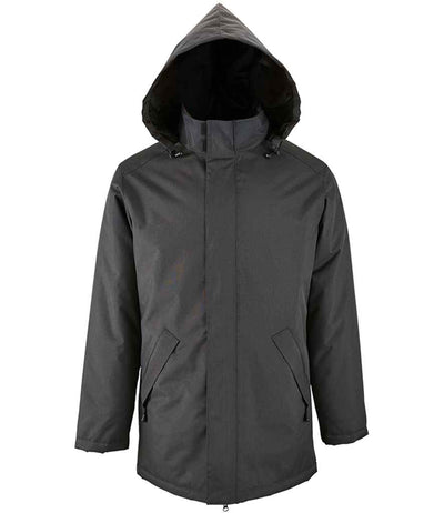 SOL'S Unisex Robyn Padded Jacket Charcoal