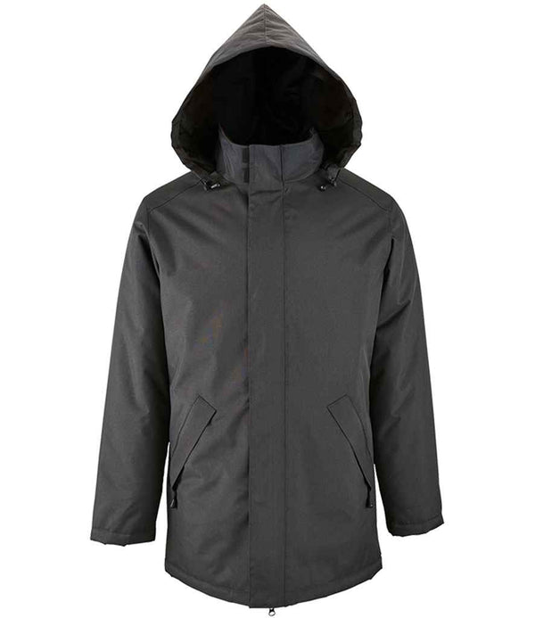 SOL'S Unisex Robyn Padded Jacket Charcoal