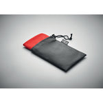 Branded RPET sports towel and pouch