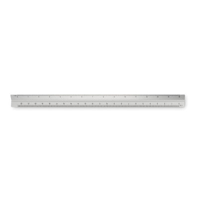 Branded 30cm Ruler in aluminium