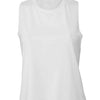Bella Ladies Racer Back Cropped Tank Top