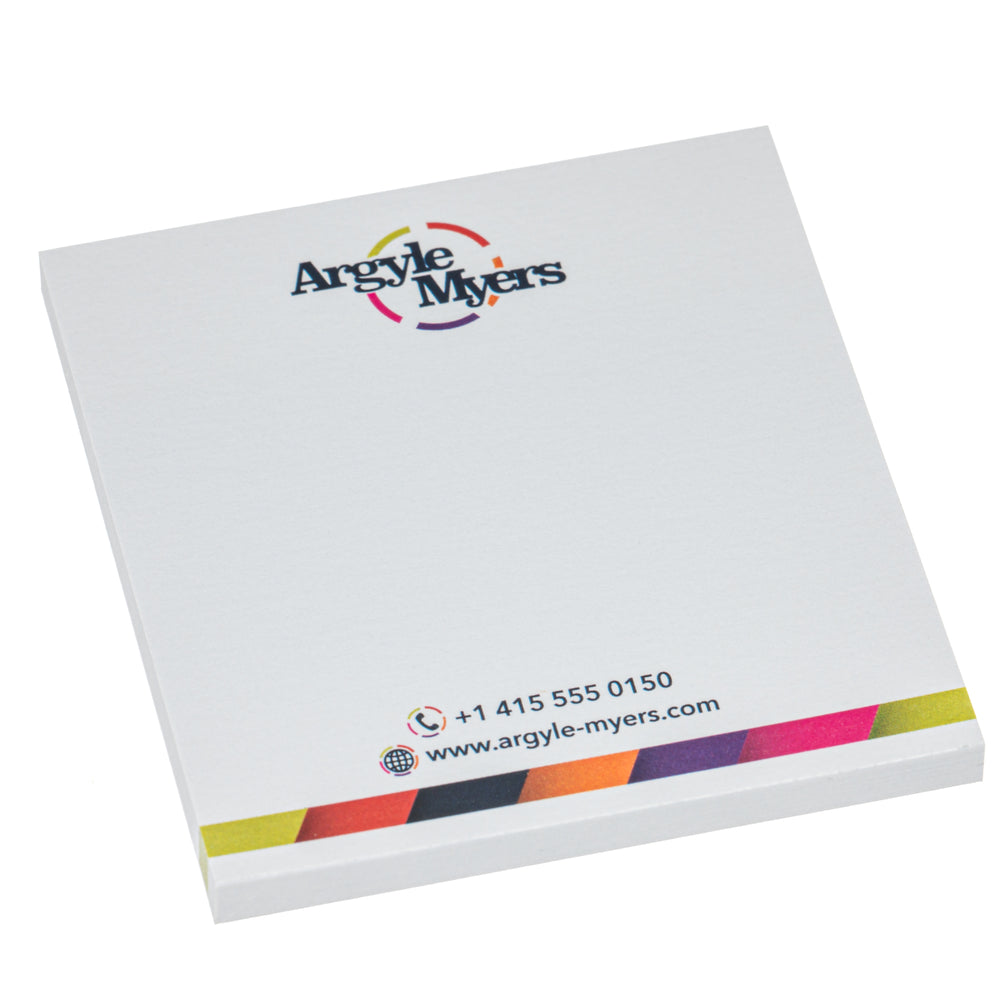 Branded 100x100mm Sticky note