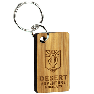 Bespoke bamboo Keyrings