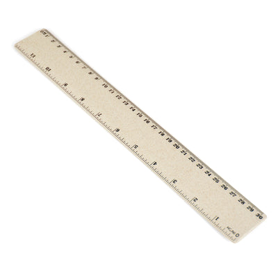 Eco Ruler PP and Wheat ruler. MM, CM, Inches