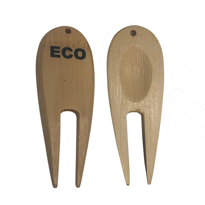 Stylish Bamboo Golf Fork - 68mm x 24mm