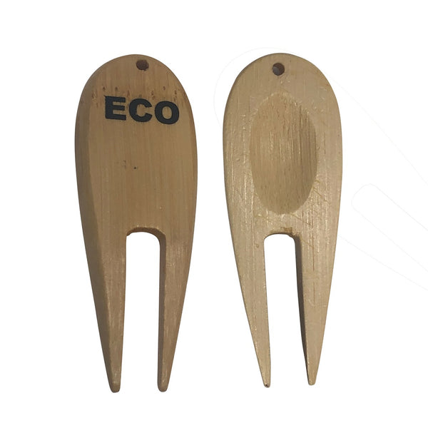 Stylish Bamboo Golf Fork - 68mm x 24mm