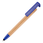 PHONE-UP BAMBOO ball pen with trim