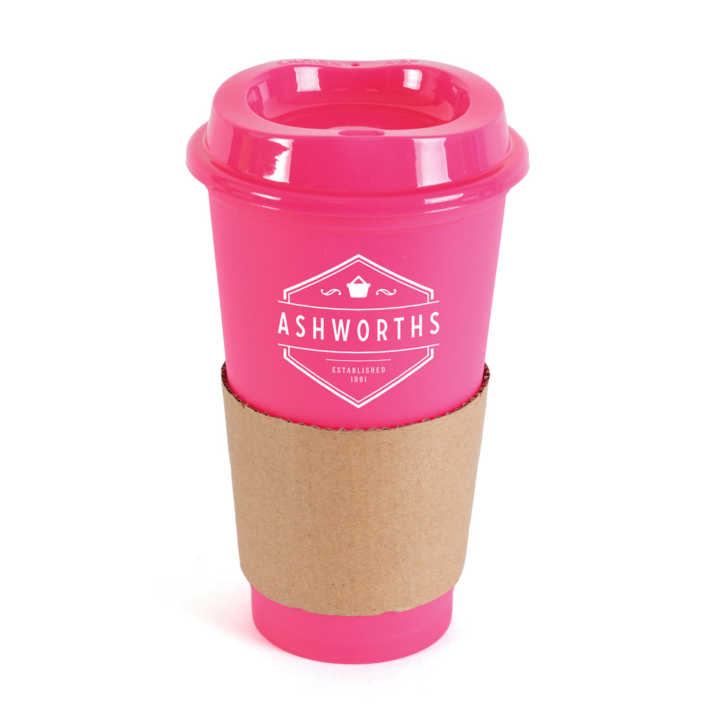 Branded CAFÉ 500ml Take out Coffee Cup