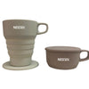Branded Collapsible Mug with Lid