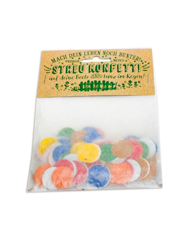 Branded Seed paper confetti packet