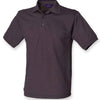 Henbury Heavy Poly/Cotton Piqué Polo Shirt