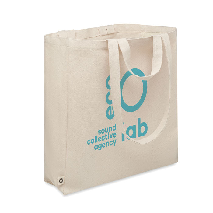 Branded Recycled cotton shopping bag
