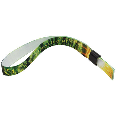 Branded Recycled PET Event Wristband (Dye Sublimation Print)