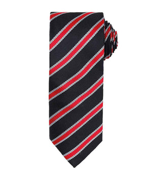 Premier Waffle Stripe Tie