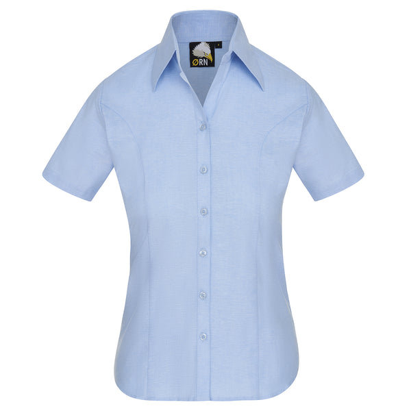 Orn The Classic Ladies Oxford S/S Blouse