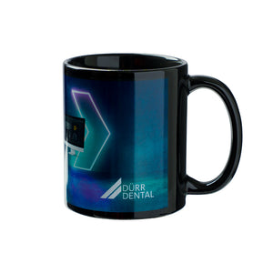 11oz Black Panel Mug
