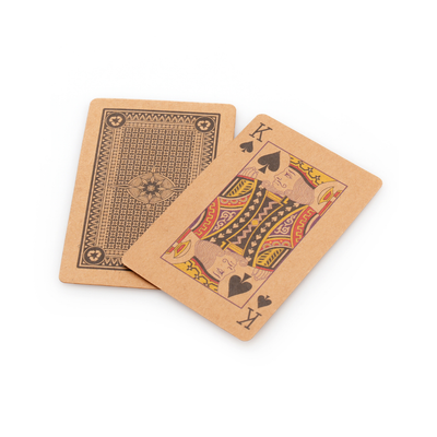 Kraft Paper Playing Cards