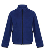Regatta Kids Full Zip Micro Fleece Jacket New Royal Blue/Navy