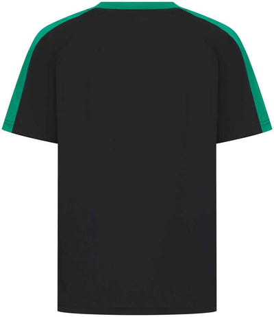 Finden + Hales Kids Team T-Shirt Black/Emerald