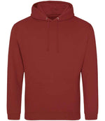 AWDis College Hoodie Brick Red