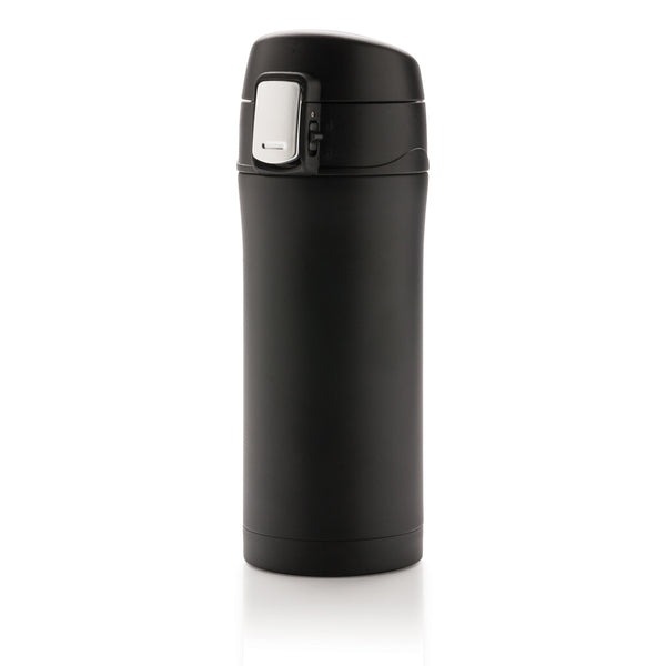 Branded RCS Recycled stainless steel easy lock vacuum mug