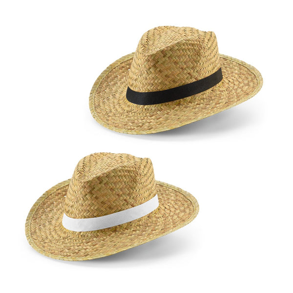 JEAN POLI. Natural straw hat