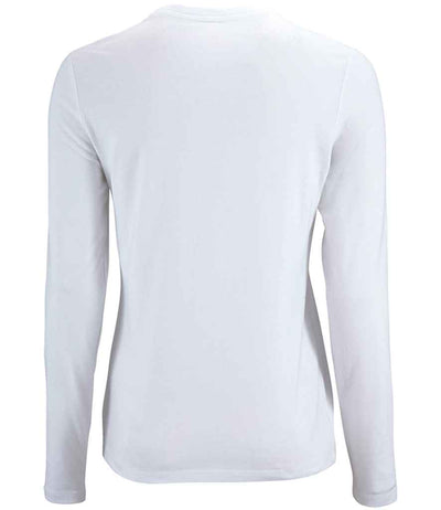 SOL'S Ladies Imperial Long Sleeve T-Shirt White