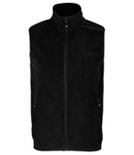 SOL'S Unisex Factor Recycled Micro Fleece Bodywarmer Black
