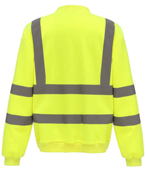 Yoko Hi-Vis Sweatshirt Yellow
