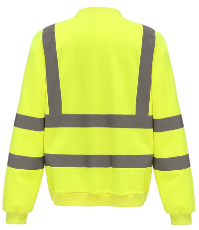 Yoko Hi-Vis Sweatshirt Yellow