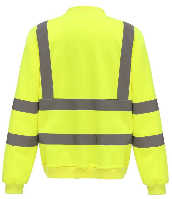Yoko Hi-Vis Sweatshirt Yellow