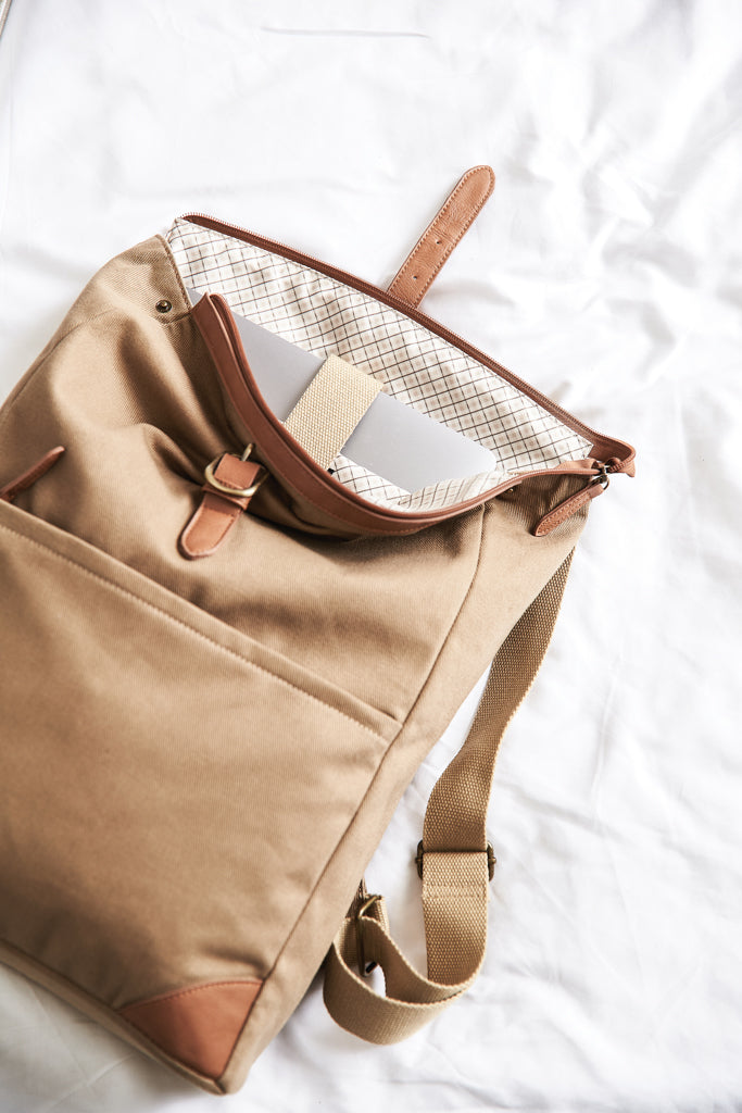 Branded VINGA Sloane rucksack RCS recycled polyester