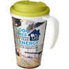 Branded Brite-Americano® Grande 350 ml mug with spill-proof lid