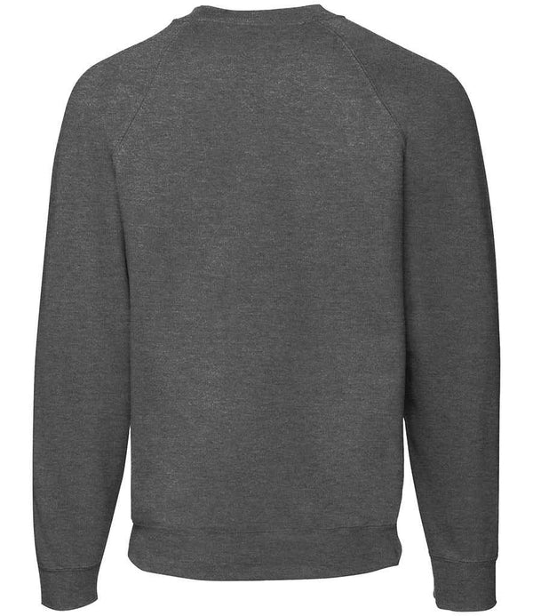 Fruit of the Loom Classic Raglan Sweatshirt Dark Heather