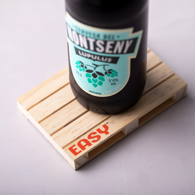 Branded Eco-Friendly Pallet Coaster