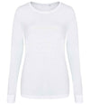 AWDis Ladies Long Sleeve Tri-Blend T-Shirt