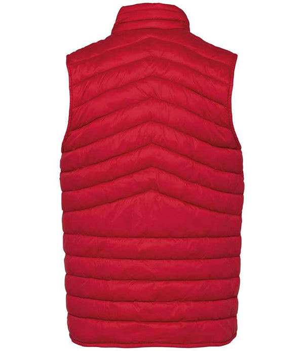 Native Spirit Light Recycled Bodywarmer Hibiscus Red