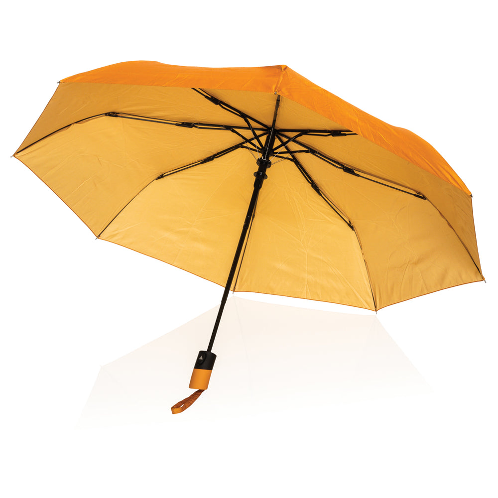 Branded 21" Impact AWARE™ 190T mini auto open umbrella