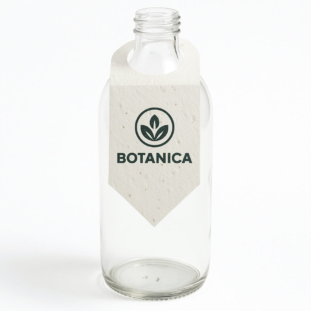 Seed Paper Bottle Collar