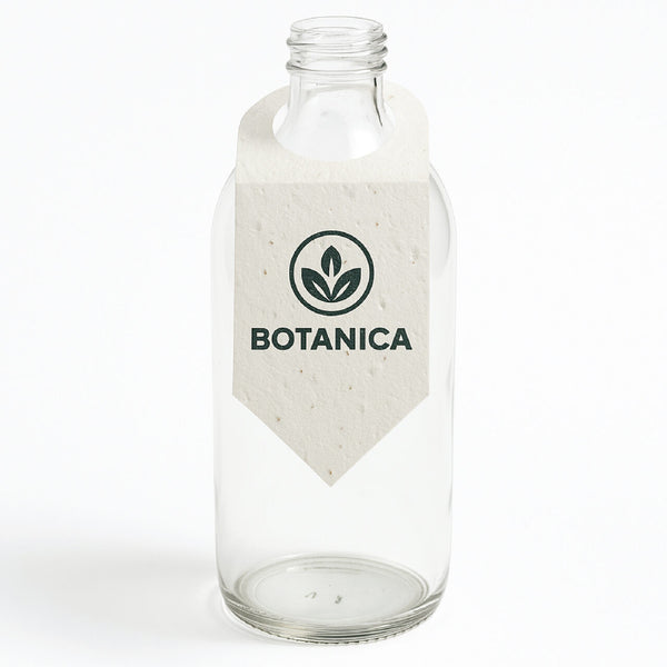 Seed Paper Bottle Collar
