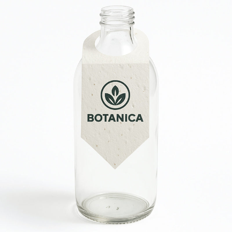 Seed Paper Bottle Collar