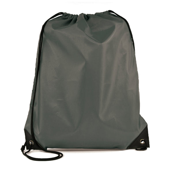 Pegasus Plus Drawstring Bags Dark Grey