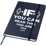 Branded Classic A5 hard cover notebook