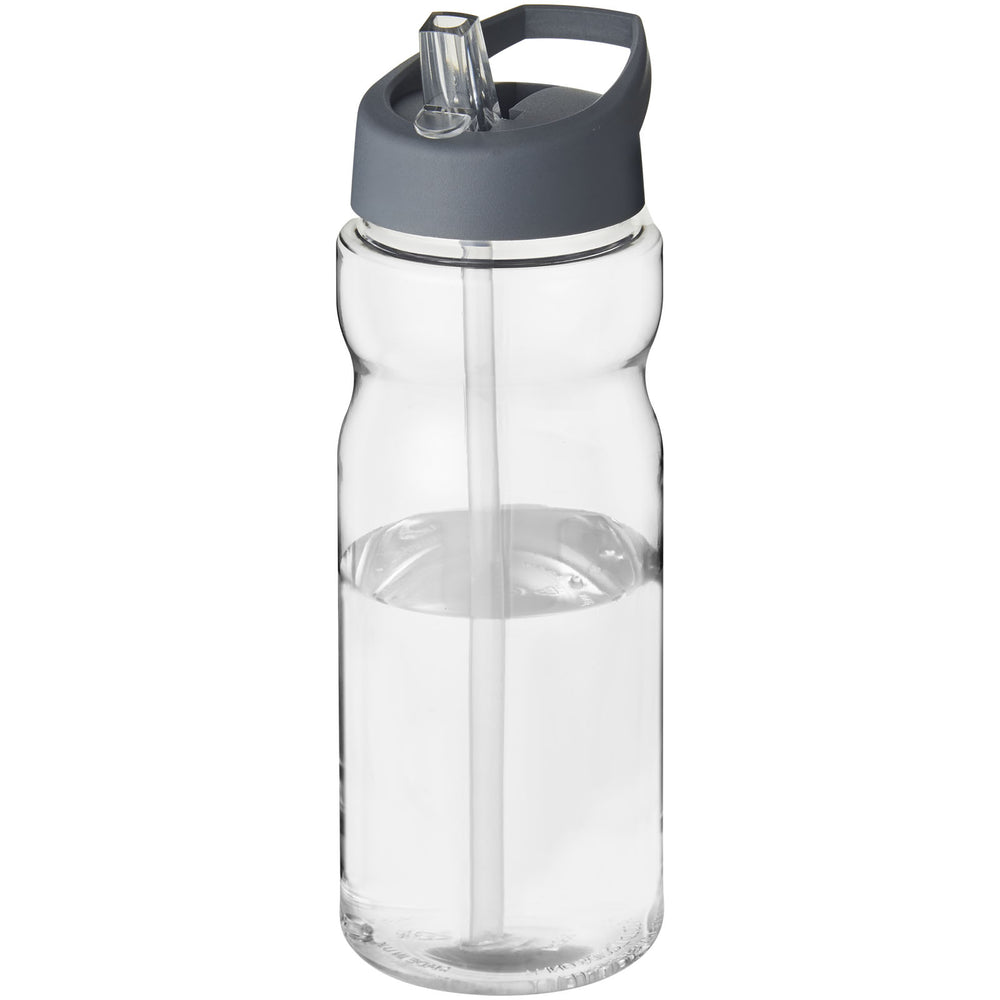 Branded H2O Active® Base 650 ml spout lid sport bottle