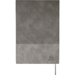 The Tarek - Recycled PU notebook with ballpen gift set (approx. A5)