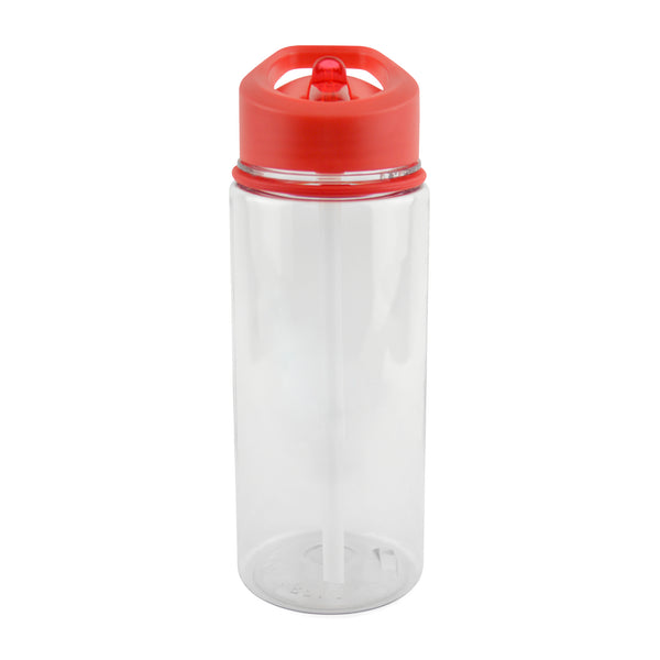 RILEY 550ml Plastic PET drinks bottle with lid