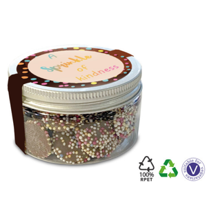 100ml Clear Pot with Jazzies
