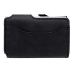 Branded Standard aluminium RFID cardholder with PU wallet