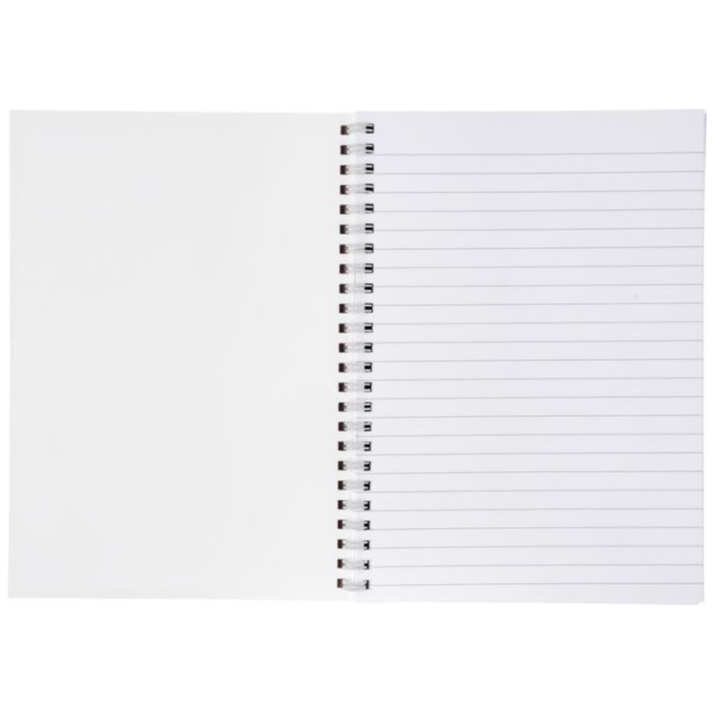 Branded Desk-Mate® A4 notebook synthetic cover